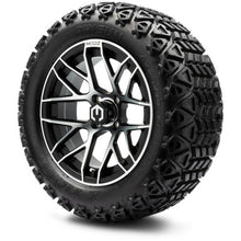 MODZ® 14" Matrix Machined Black Wheels & Off-Road Tires Combo