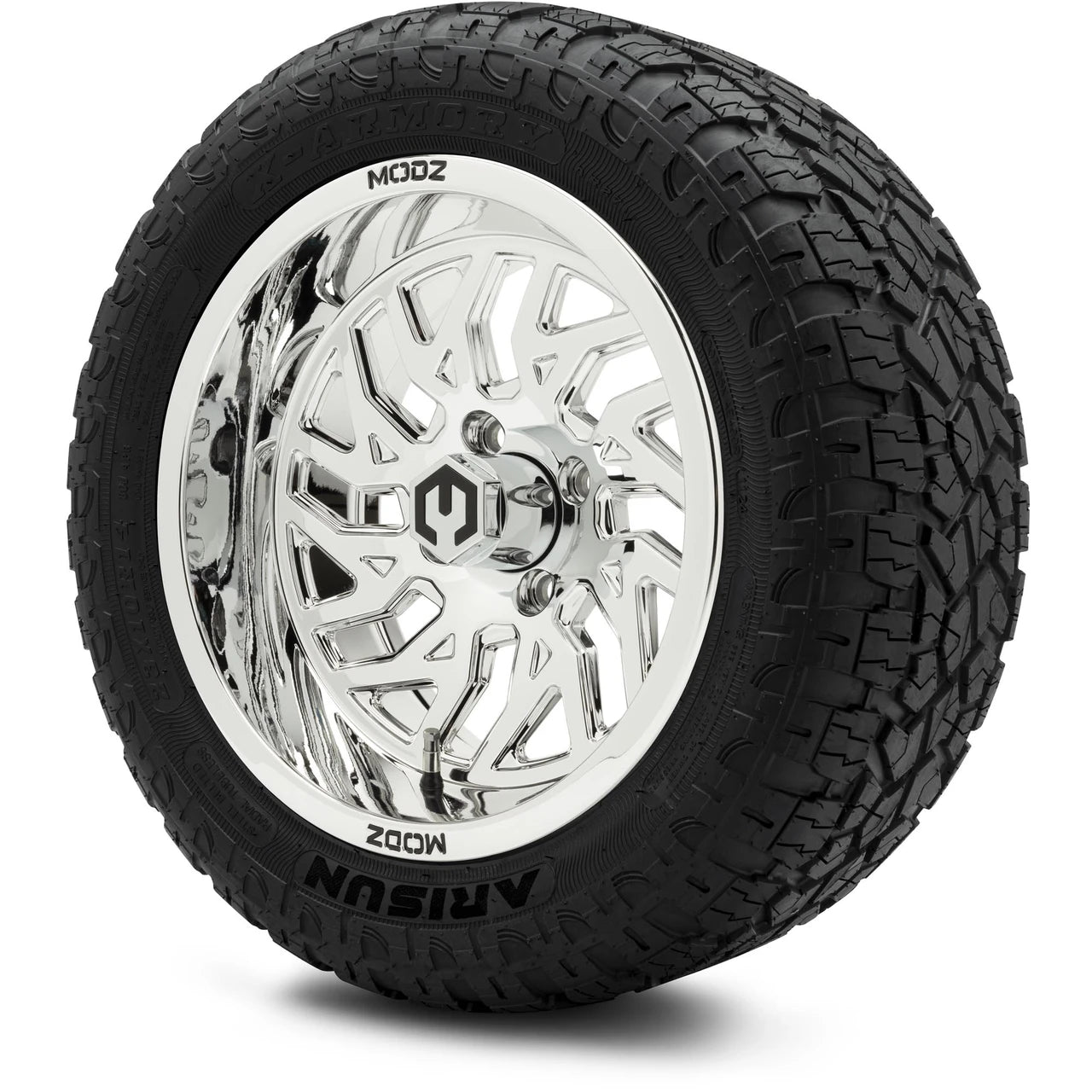 MODZ® 14" Carnage Chrome Wheels & Off-Road Tires Combo