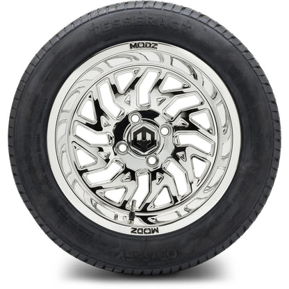 MODZ® 14" Carnage Chrome Wheels & Street Tires Combo