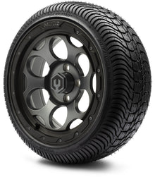 MODZ® 14" Militia Gunmetal Wheels & Street Tires Combo