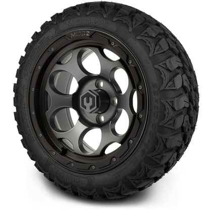 MODZ® 14" Militia Gunmetal Wheels & Off-Road Tires Combo