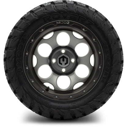 MODZ® 14" Militia Gunmetal Wheels & Off-Road Tires Combo