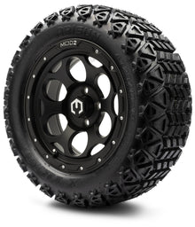 MODZ® 14" Militia Matte Black Wheels & Off-Road Tires Combo