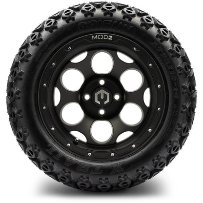 MODZ® 14" Militia Matte Black Wheels & Off-Road Tires Combo