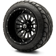 MODZ® 14" Assassin Glossy Black with Ball Mill Wheels & Street Tires Combo