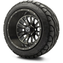 MODZ® 14" Assassin Brushed Gunmetal with Ball Mill Wheels & Street Tires Combo