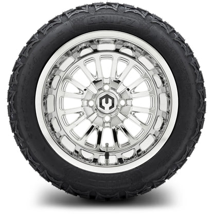 MODZ® 14" Assassin Chrome Wheels & Off-Road Tires Combo
