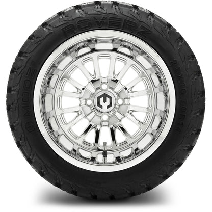 MODZ® 14" Assassin Chrome Wheels & Off-Road Tires Combo