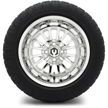 MODZ® 14" Assassin Chrome Wheels & Off-Road Tires Combo