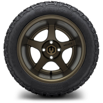 MODZ® 14" Maverick Matte Bronze Wheels & Off-Road Tires Combo