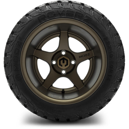 MODZ® 14" Maverick Matte Bronze Wheels & Off-Road Tires Combo