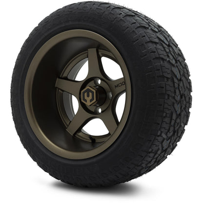 MODZ® 14" Maverick Matte Bronze Wheels & Off-Road Tires Combo