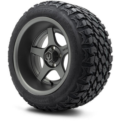 MODZ® 14" Maverick Matte Gunmetal Wheels & Off-Road Tires Combo