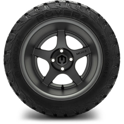 MODZ® 14" Maverick Matte Gunmetal Wheels & Off-Road Tires Combo