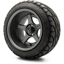 MODZ® 14" Maverick Matte Gunmetal Wheels & Street Tires Combo