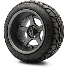 MODZ® 14" Maverick Matte Gunmetal Wheels & Street Tires Combo