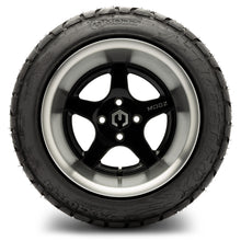 MODZ® 14" Maverick Machined Black Wheels & Street Tires Combo