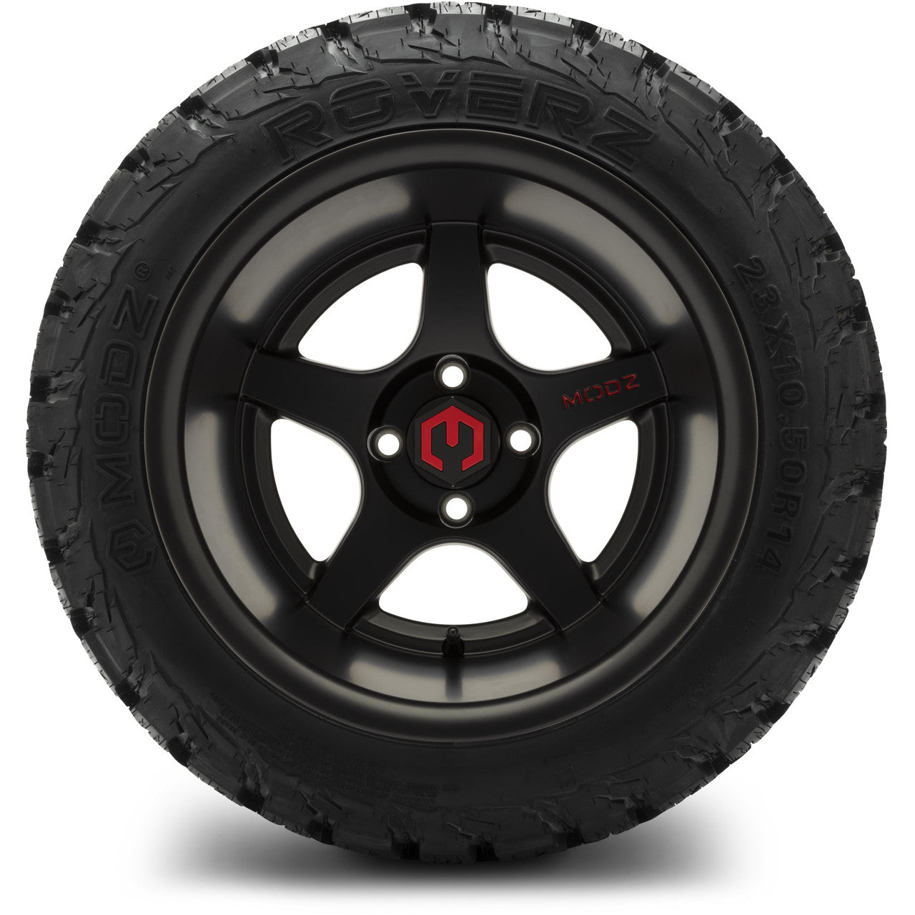 MODZ® 14" Maverick Matte Black Wheels & Off-Road Tires Combo