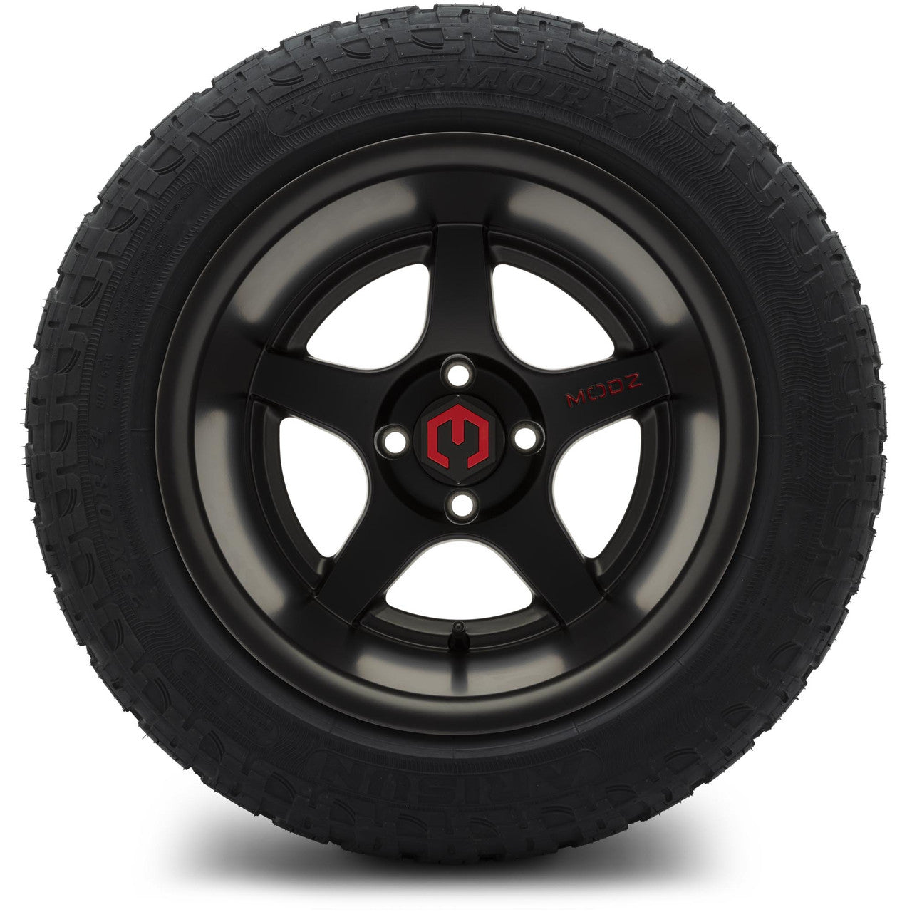MODZ® 14" Maverick Matte Black Wheels & Off-Road Tires Combo