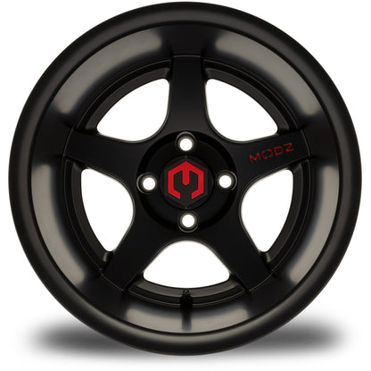 MODZ® Maverick Matte Black 14" Golf Cart Wheel