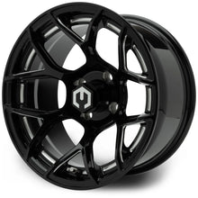 MODZ® Renegade Glossy Black with Ball Mill 14" Golf Cart Wheel