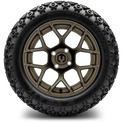 MODZ® 14" Renegade Matte Bronze Wheels & Off-Road Tires Combo