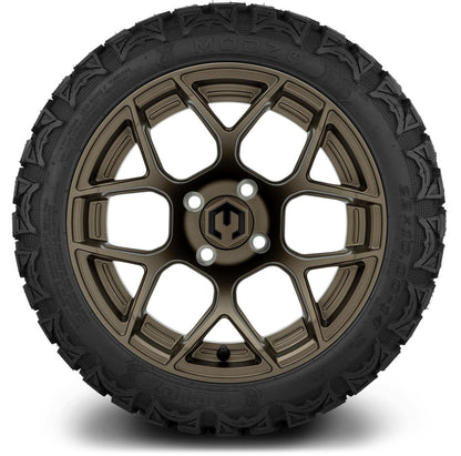 MODZ® 14" Renegade Matte Bronze Wheels & Off-Road Tires Combo