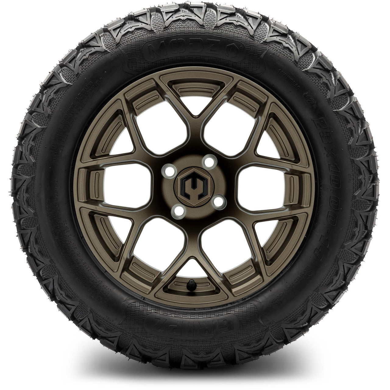 MODZ® 14" Renegade Matte Bronze Wheels & Off-Road Tires Combo