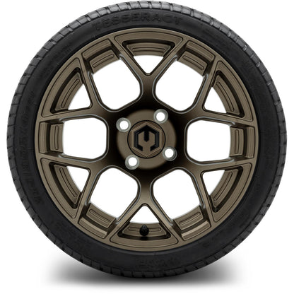 MODZ® 14" Renegade Matte Bronze Wheels & Street Tires Combo