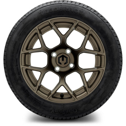 MODZ® 14" Renegade Matte Bronze Wheels & Street Tires Combo