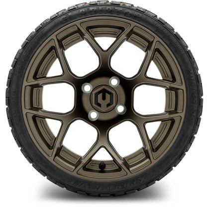 MODZ® 14" Renegade Matte Bronze Wheels & Off-Road Tires Combo