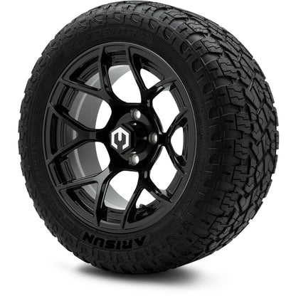 MODZ® 14" Renegade Glossy Black Wheels & Off-Road Tires Combo