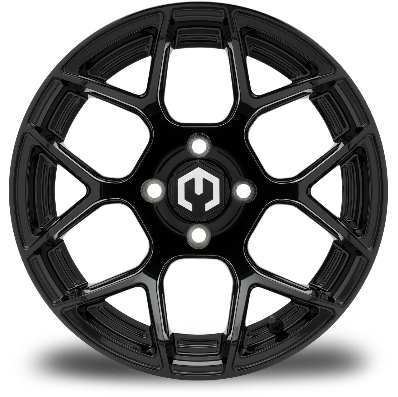MODZ® Renegade Glossy Black 14" Golf Cart Wheel