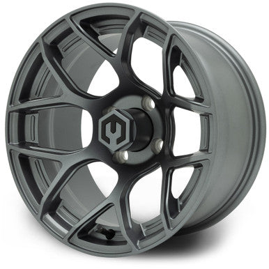 MODZ® Renegade Gunmetal 14" Golf Cart Wheel