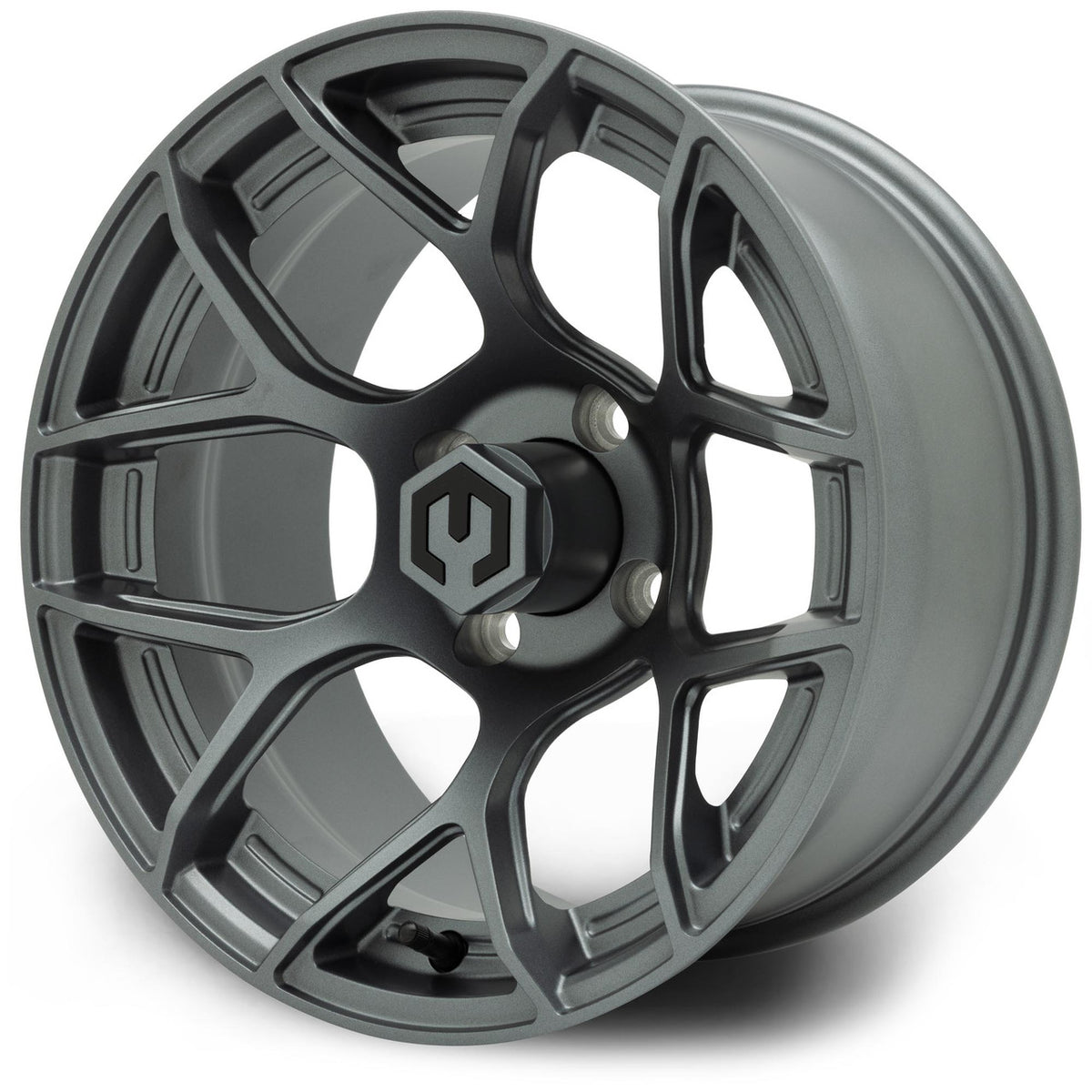 MODZ® Renegade Gunmetal 14" Golf Cart Wheel
