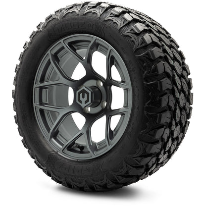 MODZ® 14" Renegade Gunmetal Wheels & Off-Road Tires Combo