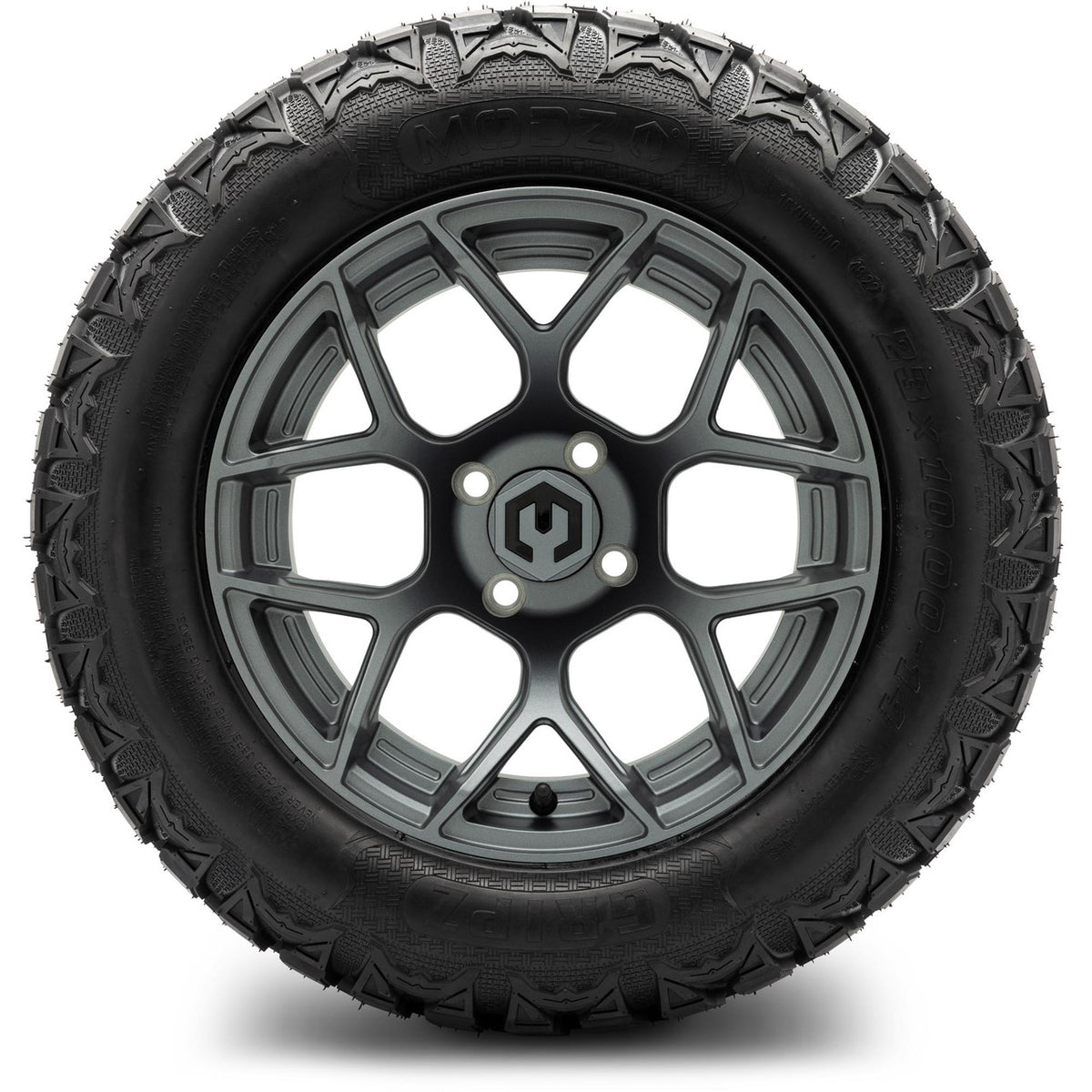 MODZ® 14" Renegade Gunmetal Wheels & Off-Road Tires Combo