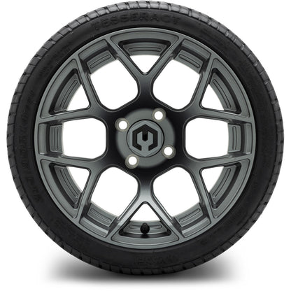 MODZ® 14" Renegade Gunmetal Wheels & Street Tires Combo