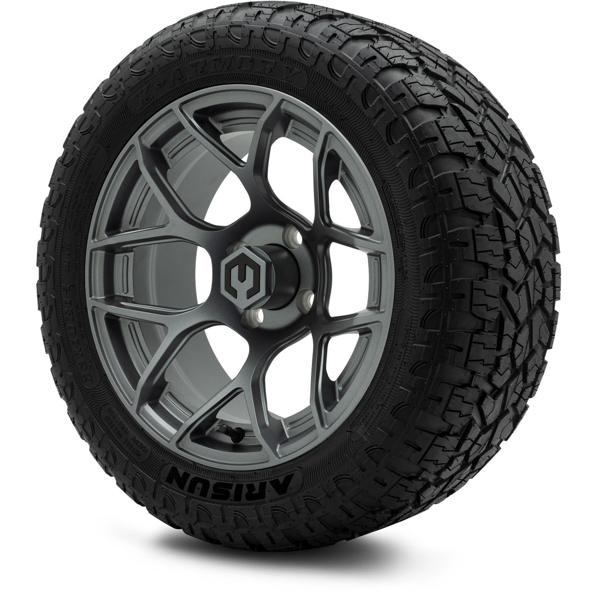 MODZ® 14" Renegade Gunmetal Wheels & Off-Road Tires Combo