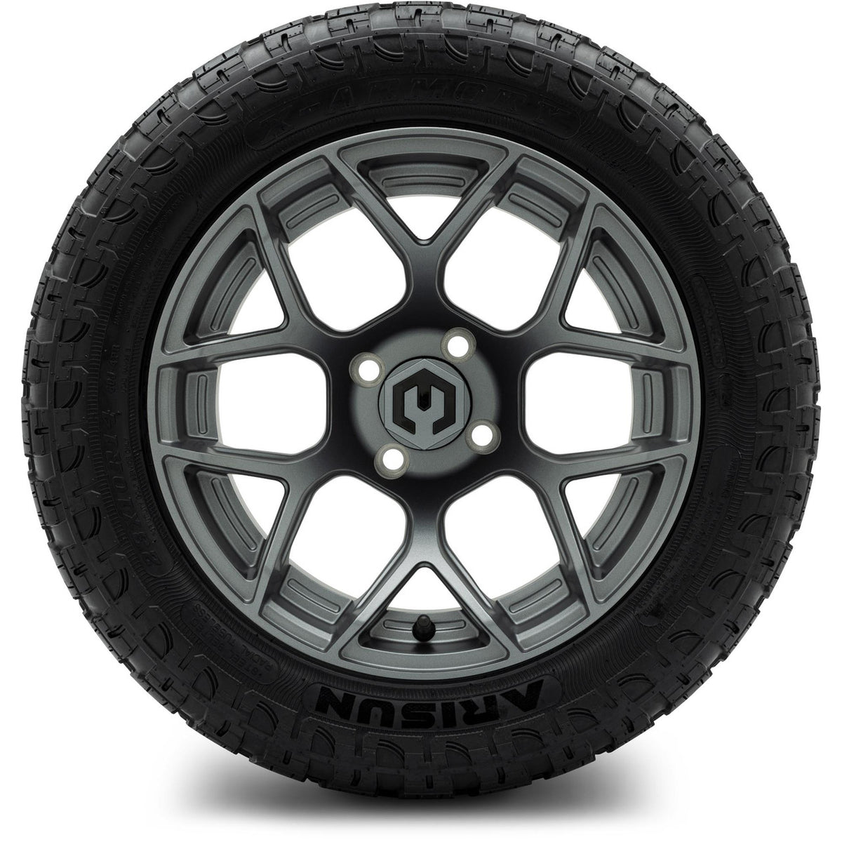MODZ® 14" Renegade Gunmetal Wheels & Off-Road Tires Combo