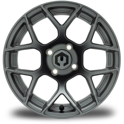 MODZ® Renegade Gunmetal 14" Golf Cart Wheel