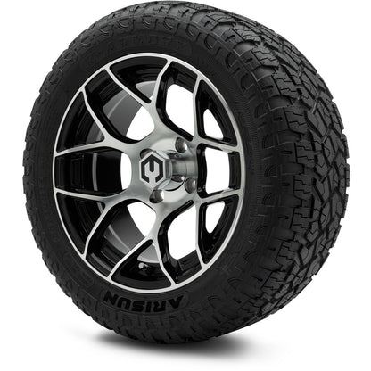 MODZ® 14" Renegade Machined Black Wheels & Off-Road Tires Combo