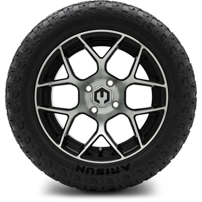 MODZ® 14" Renegade Machined Black Wheels & Off-Road Tires Combo
