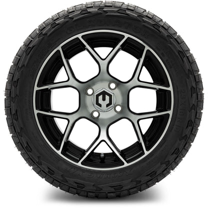MODZ® 14" Renegade Machined Black Wheels & Off-Road Tires Combo