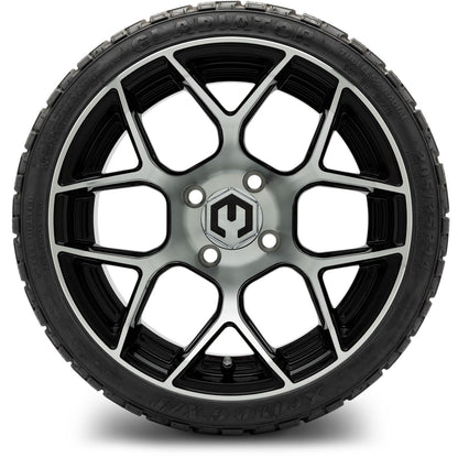 MODZ® 14" Renegade Machined Black Wheels & Off-Road Tires Combo