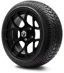 MODZ® 14" Renegade Matte Black Wheels & Street Tires Combo
