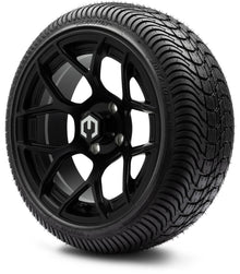 MODZ® 14" Renegade Matte Black Wheels & Street Tires Combo