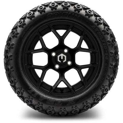 MODZ® 14" Renegade Matte Black Wheels & Off-Road Tires Combo