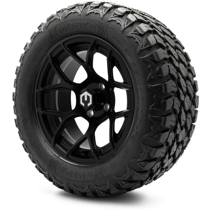MODZ® 14" Renegade Matte Black Wheels & Off-Road Tires Combo