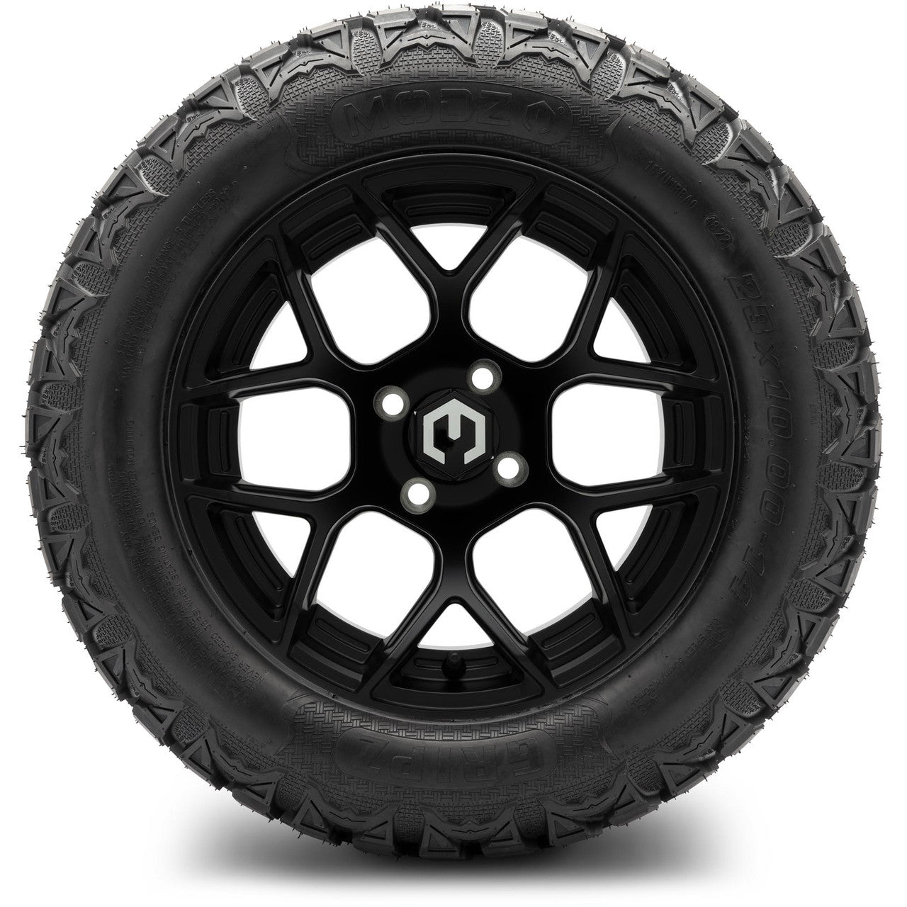 MODZ® 14" Renegade Matte Black Wheels & Off-Road Tires Combo